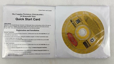 The Complete National Geographic 30 Memorable Years CD-ROM All Issues 1970-1999 - Image 1 of 3