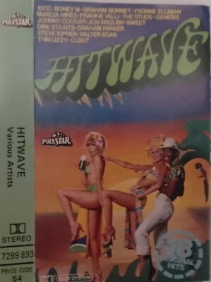 Hitwave Various Artists CASSETTE (1978) 10CC Dire Straits Boney M Marcia Hines - Image 1 of 4