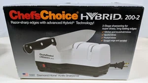 Affilacoltelli Chef's Choice Hybrid Elettrico Diamante Affilacoltelli 200-2 Nuovo - Foto 1 di 6