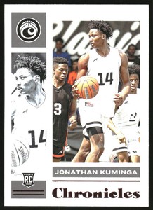 2021-22 Panini Chronicles Draft Picks Pink #5 Jonathan Kuminga