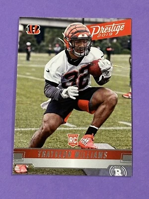 2019 Panini Prestige Trayveon Williams Rookie #261 Cincinnati Bengals RC (W) - Image 1 of 2