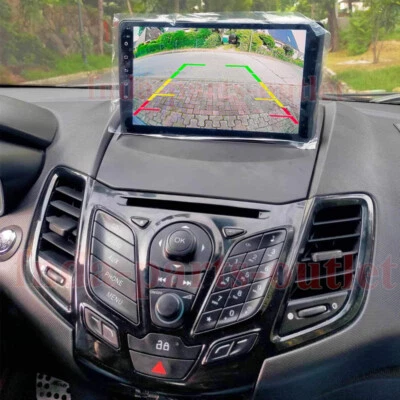 9“ für Ford Fiesta MK6 bj. 2008-2016 Android 13.0 Carplay Autoradio WIFI GPS AHD - Bild 1 von 4