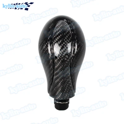 Pomo de cambio de marchas automático de fibra de carbono para Infiniti Q50 Q50L 2014-2017 negro Foto 1 de 4