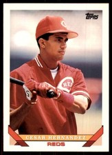 1993 Topps Cesar Hernandez Baseball Cards #301