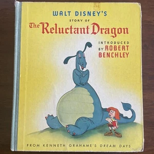 Kenneth Grahame / Walt Disney's Story of The Reluctant Dragon First Edition 1941 - Picture 1 of 12