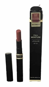 2 Ultima ll Full Moisture Lip Color SPF 25  RAISIN SATIN Frayed Box Please Read - Picture 1 of 2