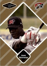 2005 Justifiable Gold #72 Juan Senreiso /100