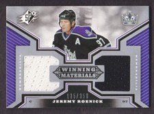 2005-06 SPx Hockey Winning Materials #WM-JR Jeremy Roenick JERSEY 135/350
