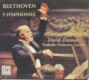 Beethoven 9 Symphonies by David Zinman (5xCD Boxset, 1999 Arte Nova) - Picture 1 of 3
