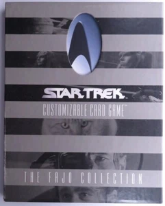 Star Trek Customizable Card Game ~ THE FAJO COLLECTION Binder/Slipcase COA 1st - Picture 1 of 10
