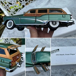 👀RARE Danbury Mint scale model 1953 Buick Roadmaster Estate wagon COLLECTOR BOX - Picture 1 of 13