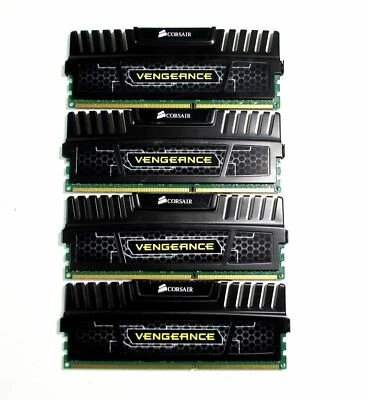 CORSAIR Vengeance 16GB (4 x 4GB) 240-Pin DDR3 SDRAM DDR3 1600 (PC3 12800)  - Image 1 of 2