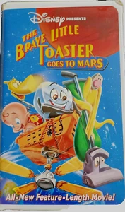 Disney's The Brave Little Toaster Goes To Mars ~ VHS ~ Clamshell Case ~ - Picture 1 of 1