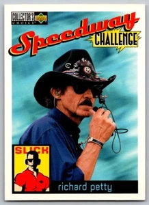 Upper Deck Collector's Choice Speedway Challenge 1996 Richard Petty #126 - Imagen 1 de 2