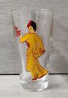Vintage 1943 A.H.A. Drinking Glass Risqué Naughty Nude Decal Dancer MCM 