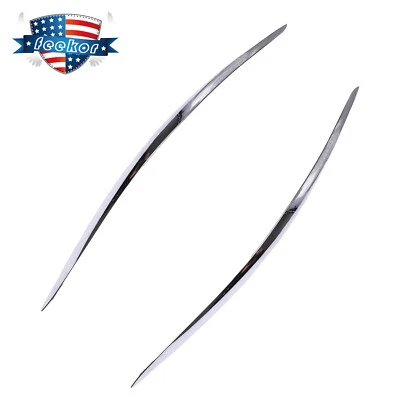 Bumper Trim for 2007-2009 Mercedes Benz E350 E550 Set of 2 Front Left & Right - Image 1 of 4