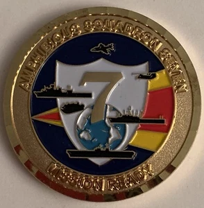 Amphibious Squadron Seven 7 Military Challenge Coin [X] - Picture 1 of 4