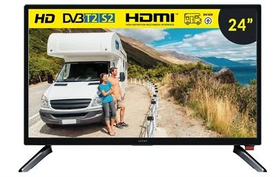 Kiano SlimTV 24 Zoll LED TV Full HD Reise-TV 24 Zoll Reise-Fernseher Kompakt - Bild 1 von 4