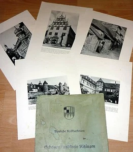 Bauliche Kostbarkeiten aus dem schönen Landkreis Kitzingen - Fotomappe um 1955 - Foto 1 di 3