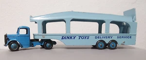Dinky Supertoys 582 Pullmore Auto/Car Transporter m. 982 OVP & Laderampe Vintage - Picture 1 of 24