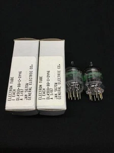 MATCHED NOS NIB PAIR GE JAN 5670 W (396a 2C51) Audio Vacuum Tubes 4.8606 - Picture 1 of 3