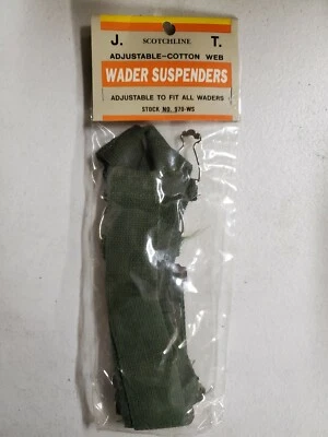 WADER SUSPENDERS JEROS TACKLE DELUXE ADJUSTABLE NEW