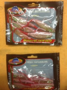 2 Beutel Tsunami Forelle Maulers Pink Sparkle Red Tail Neu in Verpackung - Bild 1 von 3