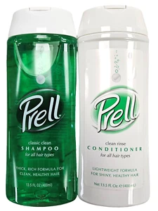 Prell SHAMPOO & CONDITIONER Combo Set Classic Clean 13.5 fl oz ( 1 of each ) - Picture 1 of 2