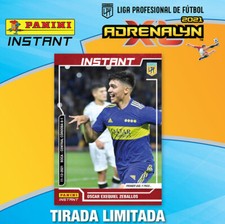 EXEQUIEL ZEBALLOS PANINI INSTANT CARD ROOKIE ADRENALYN 2021 BOCA JUNIORS