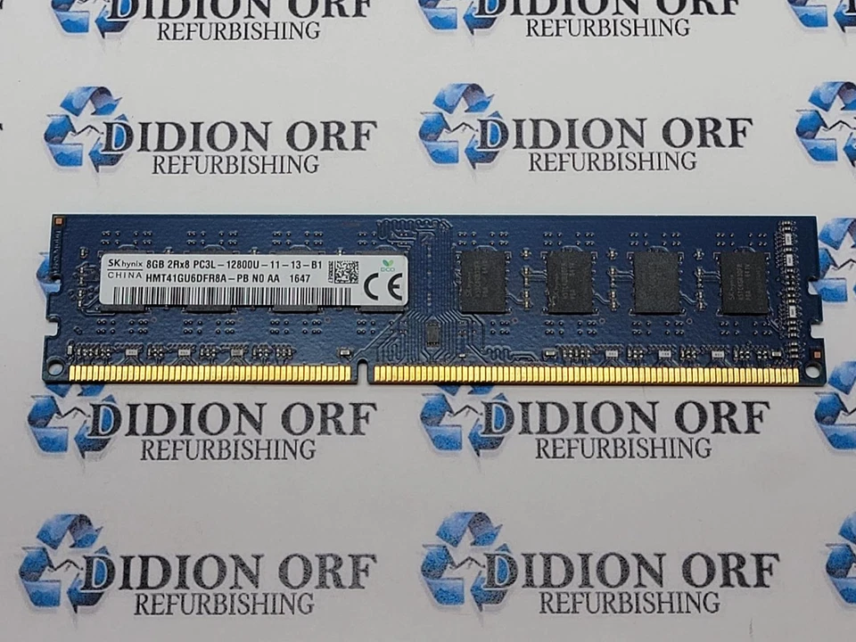 Sk hynix 8gb DDR3 Desktop RAM 1600 MHz 2rx8 HMT41GU6DFR8A-PB, SKU 9494 - Image 1 of 1