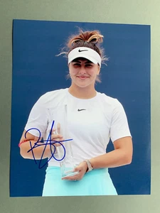 BIANCA ANDREESCU US Open winner 2019 Tennis In-person  Foto 20x25 Autogramm - Bild 1 von 1