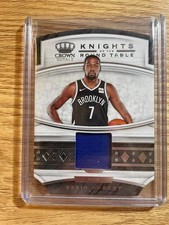 2019-20 Crown Royale Knights Of The Round Table Patch Kevin Durant KT-KD