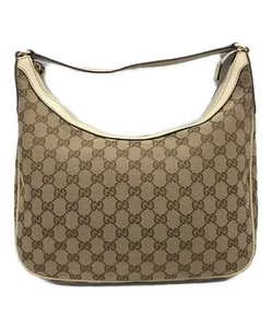 GUCCI Bolso Un Hombro Lona Beige GG Lona 153010 de Japón - Imagen 1 de 24