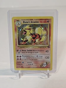 Blaine’s Arcanine Gym Challenge (Unlimited) Pokemon Karte 1/132 - Bild 1 von 5