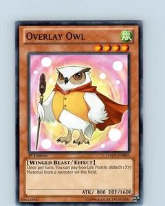Yu-Gi-Oh TCG Overlay Owl GAOV-EN003 1st Edition Regular Common Card NM - Picture 1 of 2