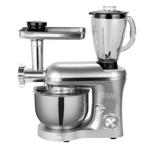 Kitchen Move Multifunktions-küchenmaschine 5,5 l 1500 w grau - Bild 1 von 3