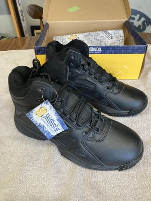 SkidBuster Slip Resistant Footwear S5053-W. Mens 10.5 W. Mid Cut Black. New!!! - Image 1 of 4