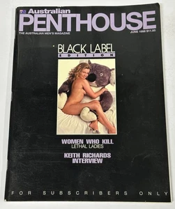 Australian Penthouse Magazine - Black Label Subscription Edition June 1996 - Picture 1 of 4