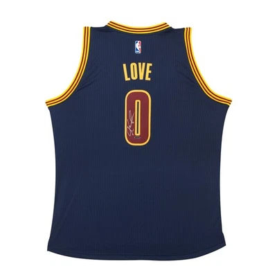 Kevin Love Signed Autographed Swingman Jersey Blue Alt. Cleveland Cavaliers UDA - Image 1 of 3