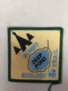 Schiff Scout Training Center Deep Pond Ecology Trail Gb BSA Trail Patch - Picture 1 of 2