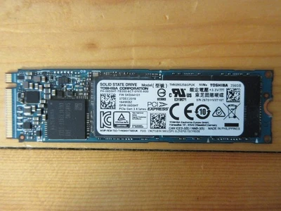 Toshiba 256GB NVMe M.2 SSD Solid State Drive THNSN5256GPUK Dell 8D5HT - Image 1 of 2