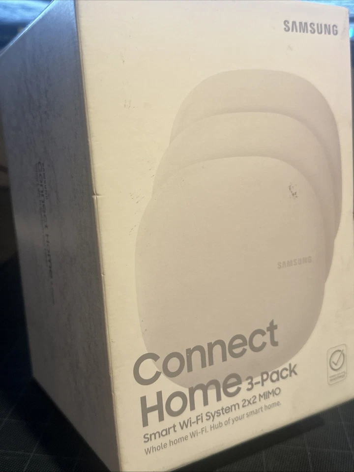 NEW!!! Samsung Connect Home -Smart W-Fi System 2x2 MIMO ET-WV520 AC1300 (3 Pack) - Image 1 of 1
