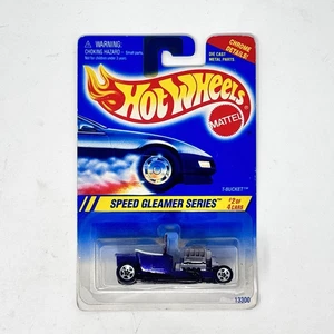Hot Wheels 1994 Speed Gleamer Series T-Bucket Purple Collector #313 13300 NOC - Picture 1 of 3
