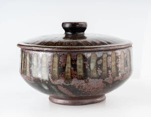 Abuja Pottery  Hand Thrown Stoneware Small bowl  Rare - Bild 1 von 7