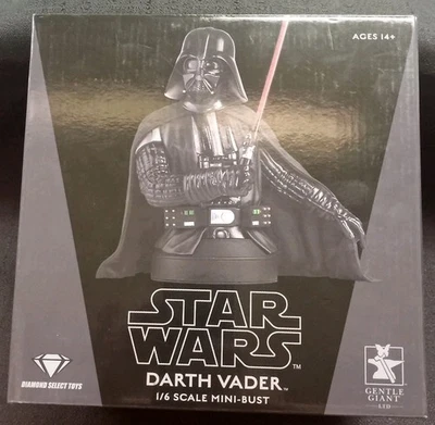 Gentle Giant Star Wars A Hope Darth Vader 1:6 Scale Bust Statue /3000 - Image 1 of 4