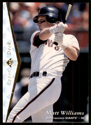 1995 SP Silver #113 Matt Williams San Francisco Giants - Image 1 of 2