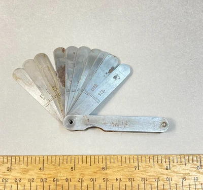 Medidor de espesor Starrett Feeler #66 EE. UU. Foto 1 de 4