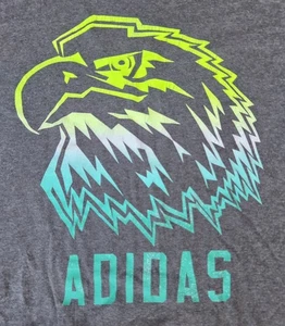 Adidas The GO-TO Tee Graphic Eagle Gray T-Shirt  Size M - Picture 1 of 3