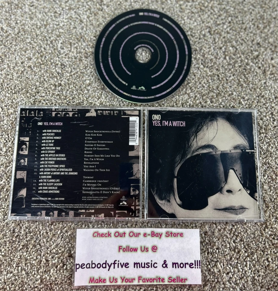 Yoko ONO - Yes, I'm A Witch CD - 2007 (John Lennon - Beatles) Foto 1 de 1