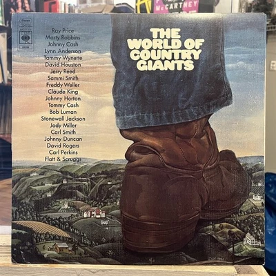 [COUNTRY]~EXC 2 LP~VARIOUS ARTISTS~World Of Country Giants~[1971~CBS]~UK Import~ - Image 1 of 4